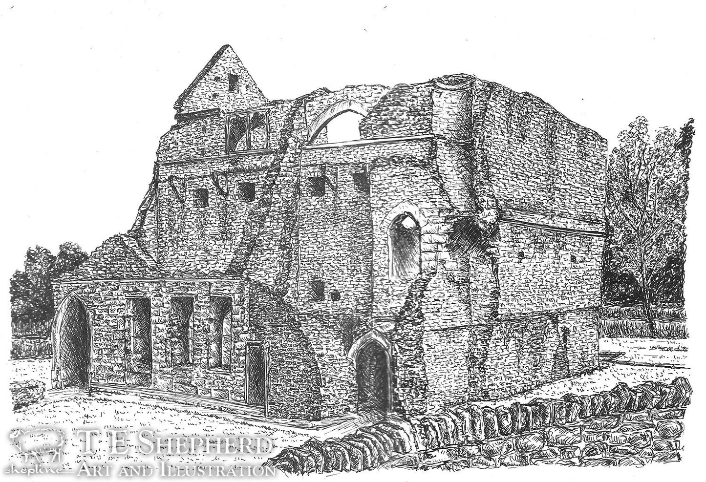 Minster Lovell Hall and Dovecote, Oxfordshire