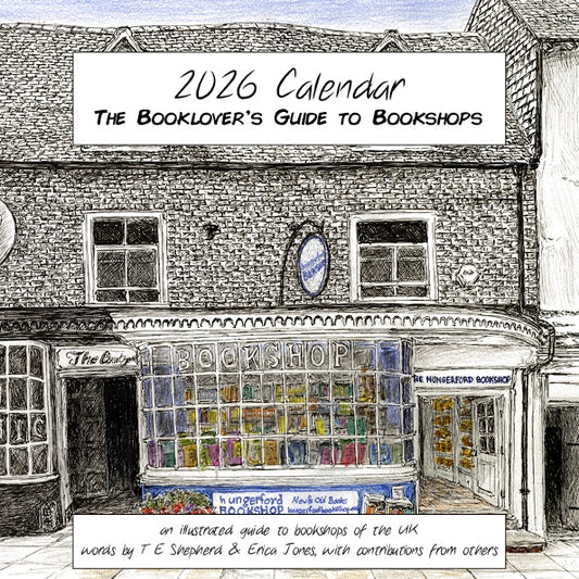 The Booklover's Guide to Bookshops 2026 Wall Calendar *Pre-order*