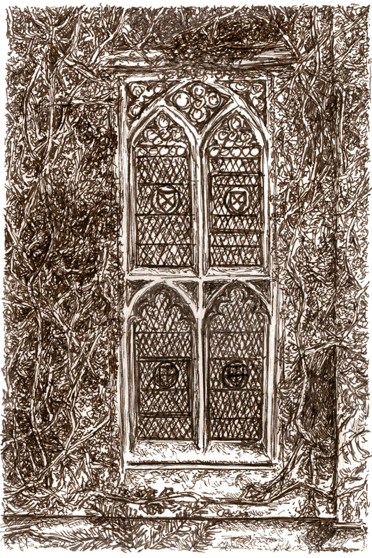 Window, Lincoln College, Oxford