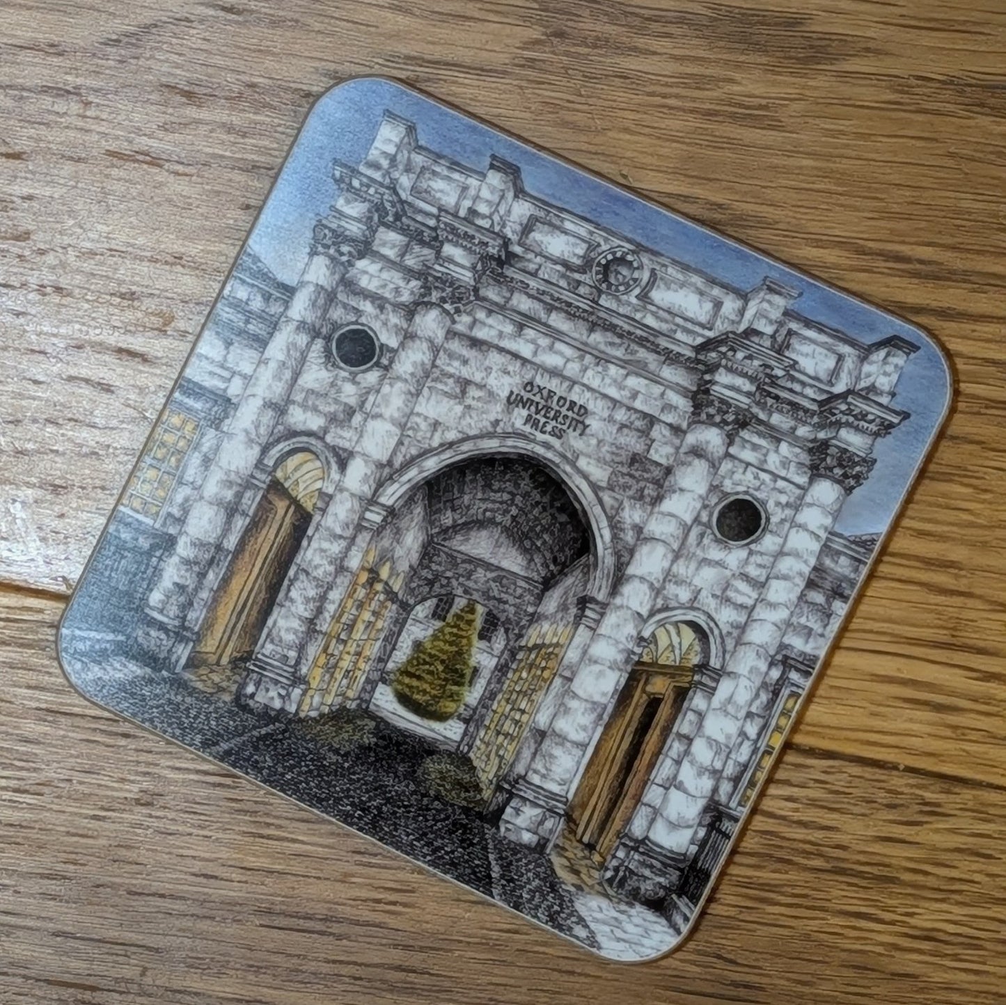 Oxford University Press Christmas Tree coaster