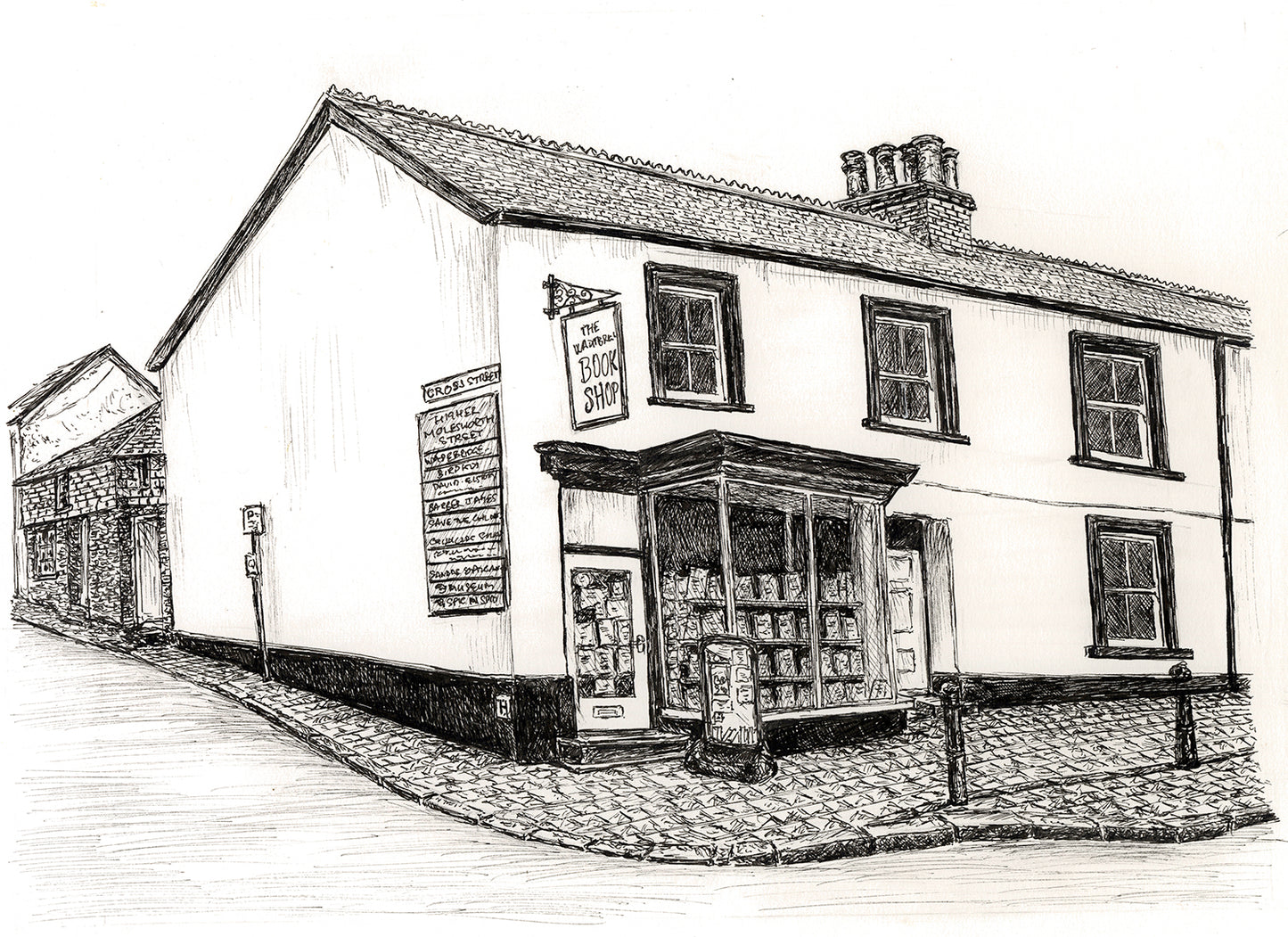 The Wadebridge Bookshop, Cornwall *Original*