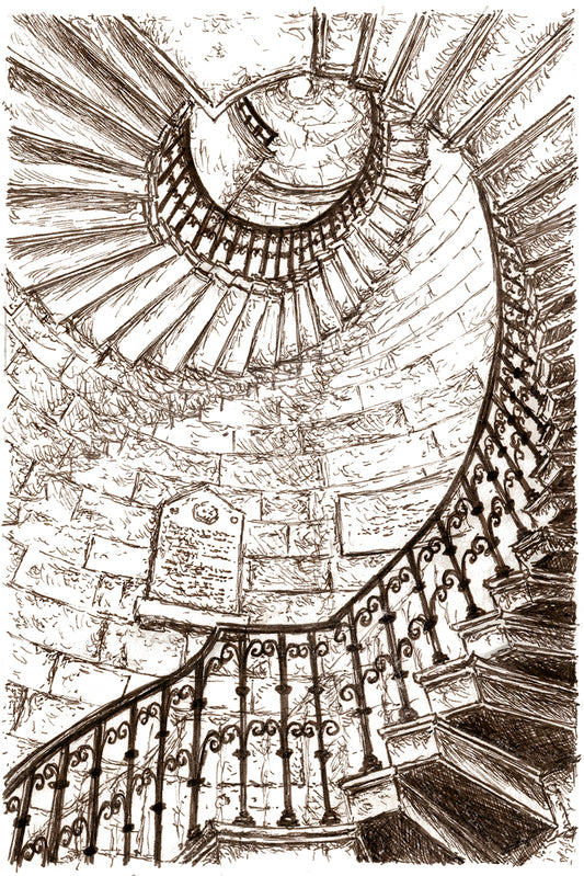 Worcester College Staircase *Original*