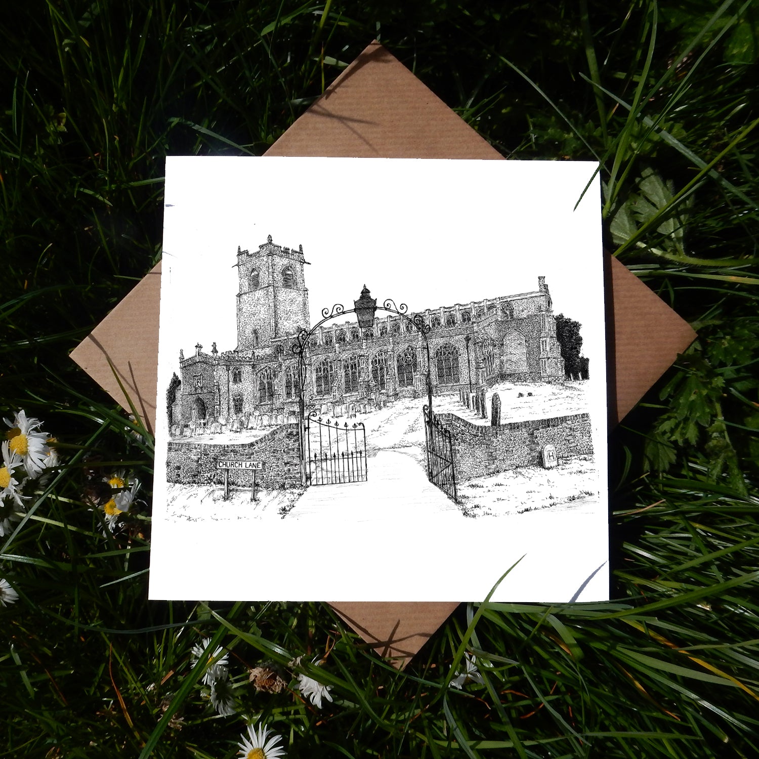 Holy Trinity Church, Blythburgh, Suffolk Greeting Card