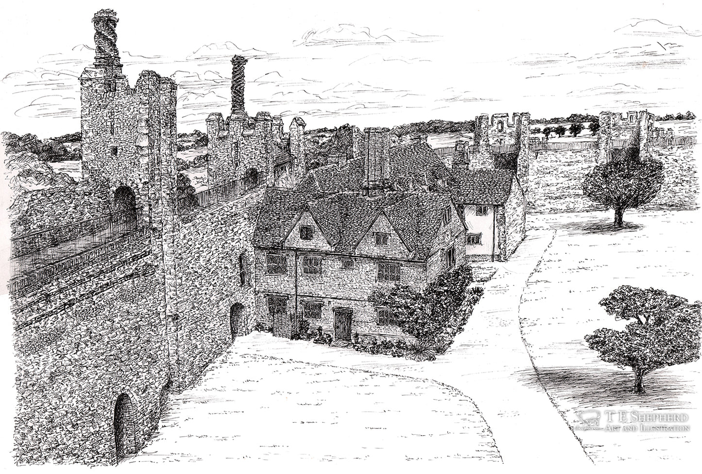 Framlingham Castle, Suffolk