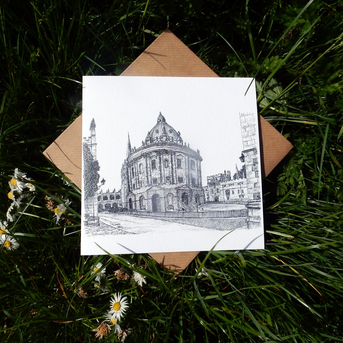 'Radcliffe Camera' Greeting Card