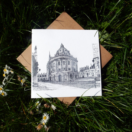 'Radcliffe Camera' Greeting Card