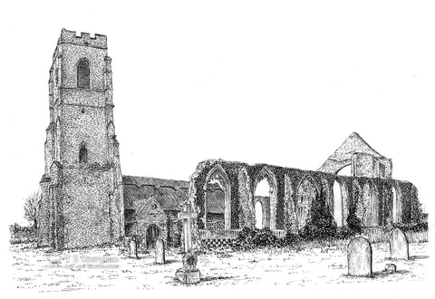 Saint Andrew's Church, Covehithe, Suffolk