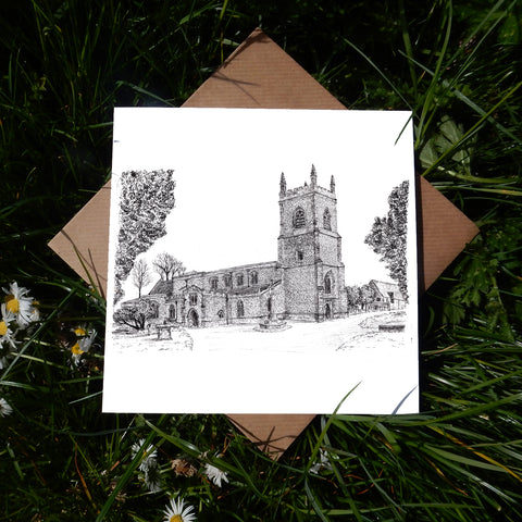 St Edburg's Church, Bicester Greeting Card