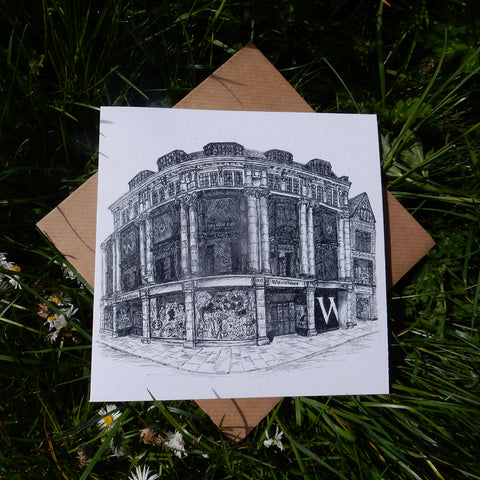 'Waterstones, Oxford' Greeting Card