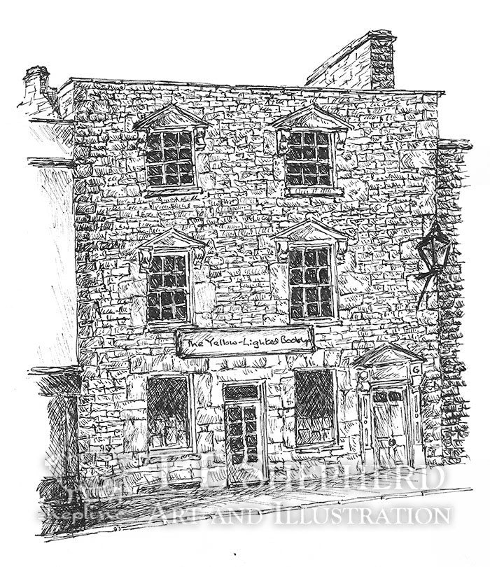 The Yellow-Lighted Bookshop, Tetbury, Gloucestershire