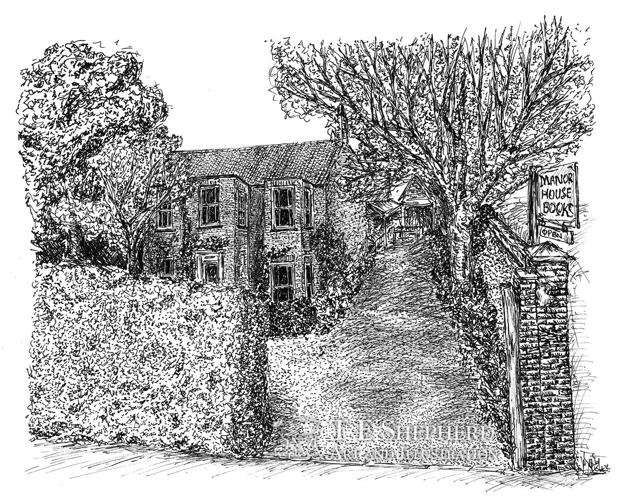 Manor House Books, Lowestoft *Original*