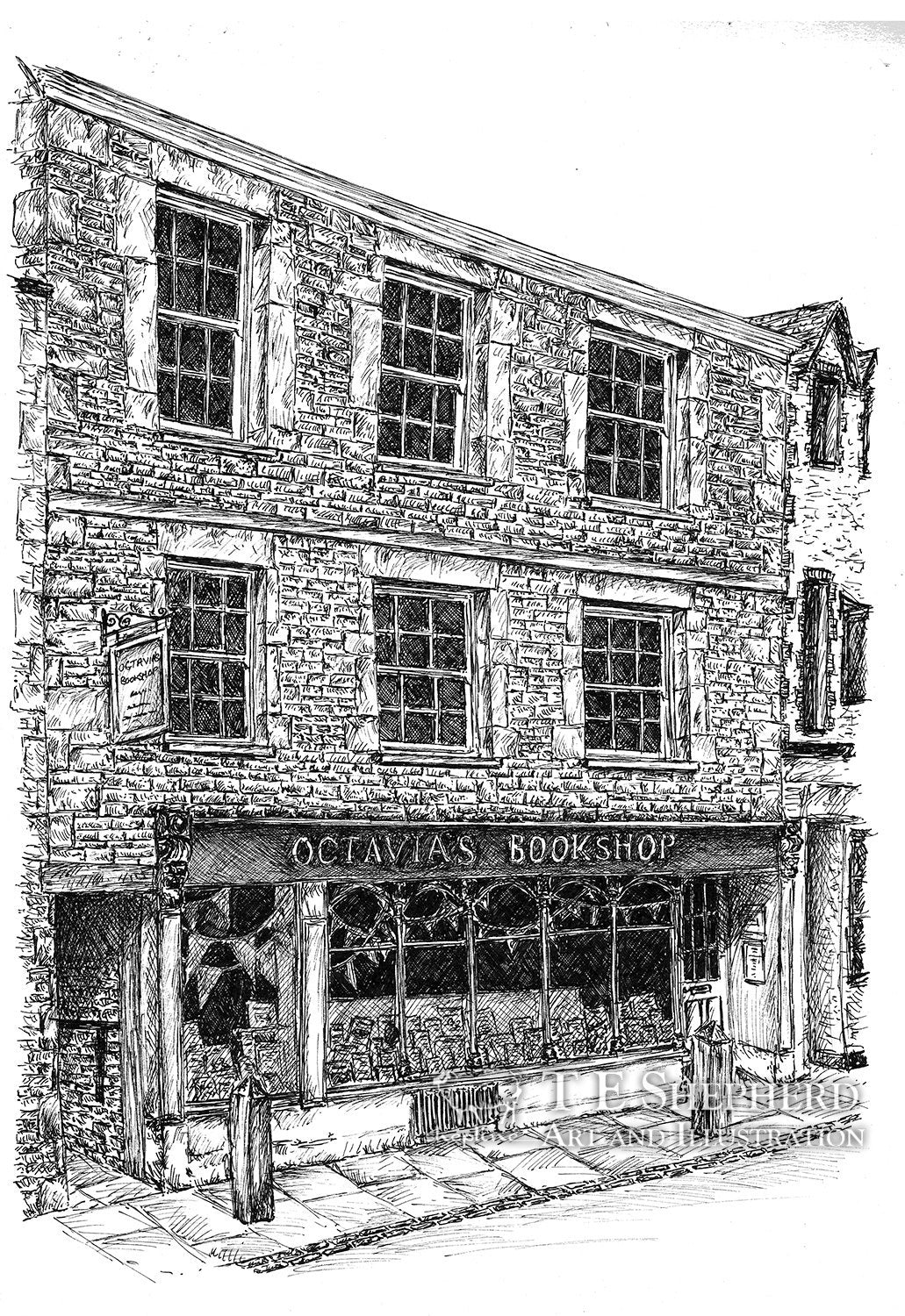 Octavia's Bookshop, Cirencester *Original*