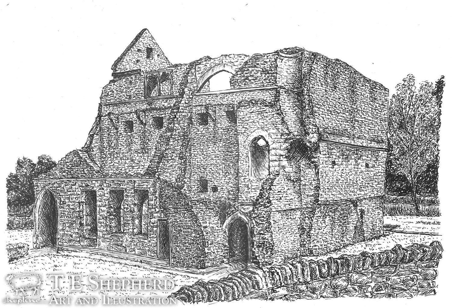 Minster Lovell Hall and Dovecote, Oxfordshire