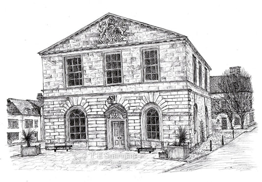Town Hall, Woodstock, Oxfordshire