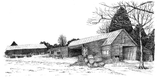 Sawmill, Wytham Woods, Oxfordshire *Original*